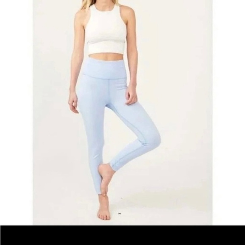 FREE people movement  stretchy bluemoon quartz  legging pants xs